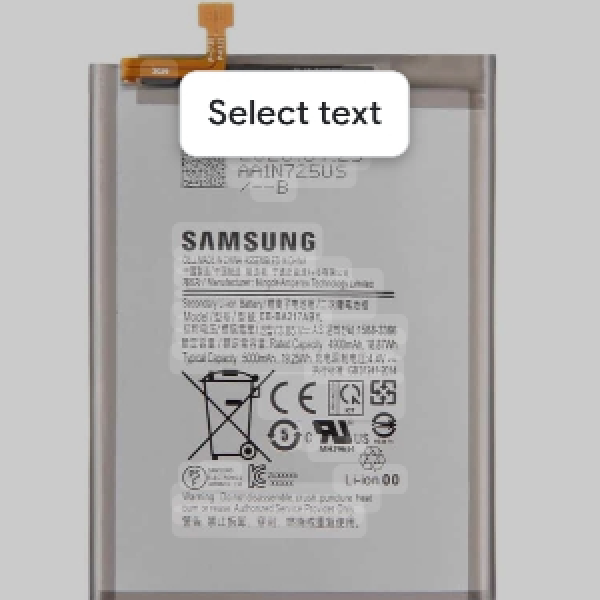 Samsung A12 battery 